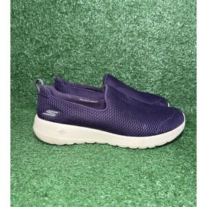 Skechers Go Walk Joy Women Size 9.5 Wide Purple Goga Mat Slip On Shoes Sneakers